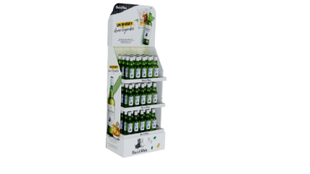 1l Whisky 40v Black White