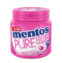 Goma de mascar Pure Fresh Goût Bubble; x50 - MENTOS