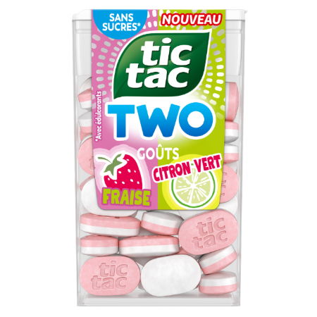 Tic Tac Two Etui Fraise Citron
