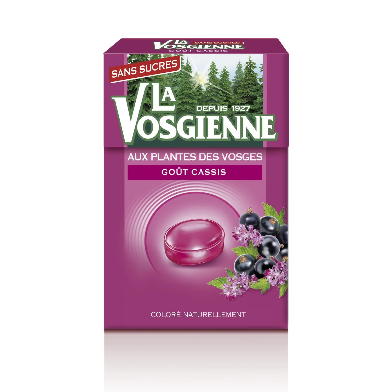 Bonbons Cassis 46g - LA VOSGIENNE