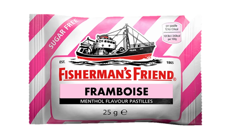 Pastille Framboise Sans Sucres - FISHERMAN'S FRIEND