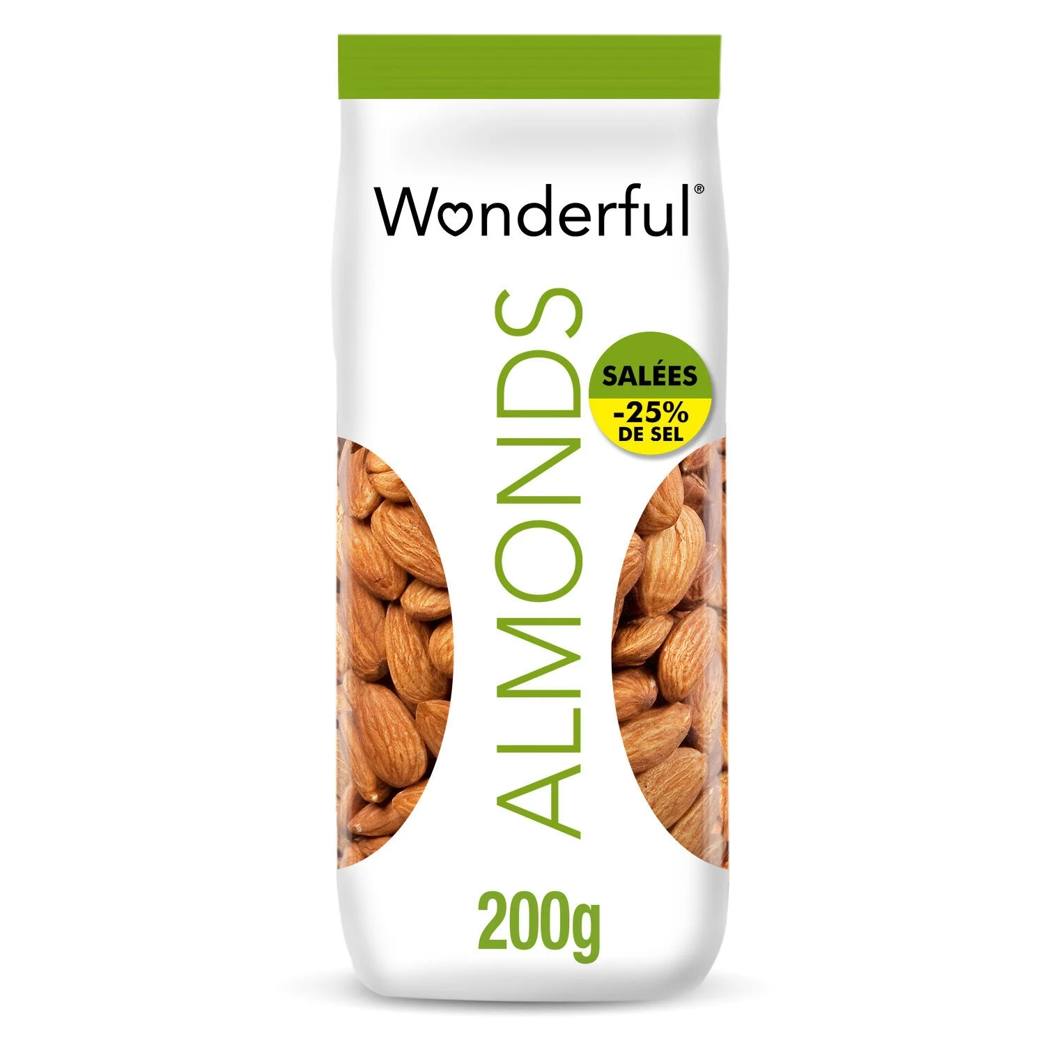 Mandorle grigliate salate 200g - Wonderful