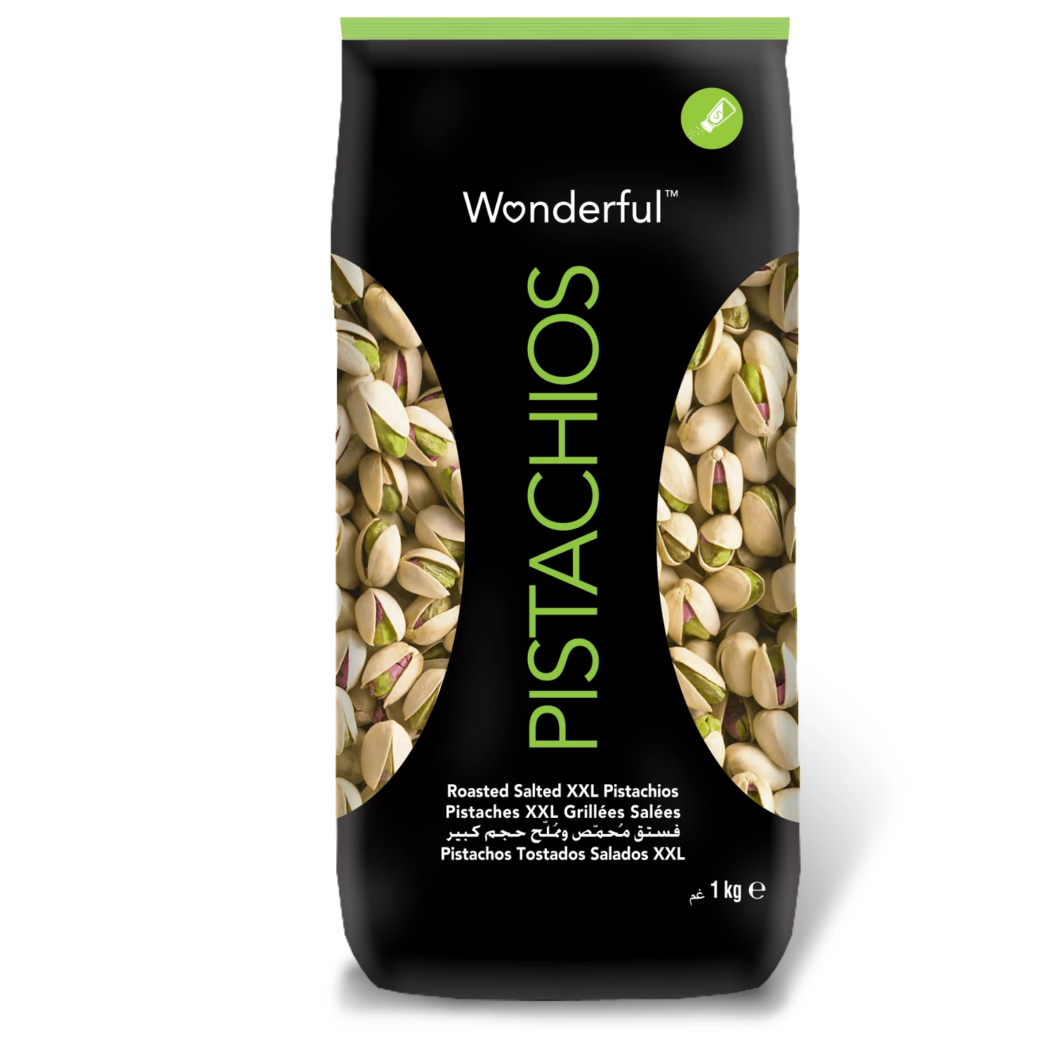 Geroosterde Gezouten Pistachenoten 1kg - Wonderful