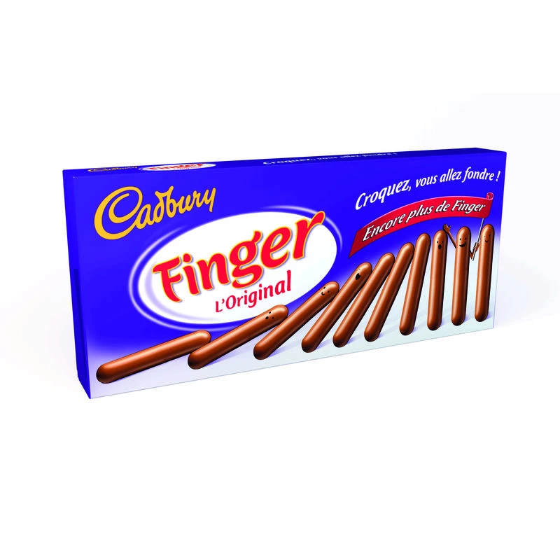 Biscuits finger au chocolat 138g - CADBURY