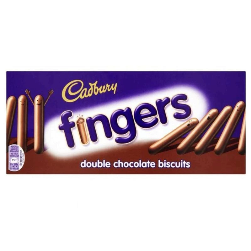 Finger Double Chocolat 114g - CADBURY
