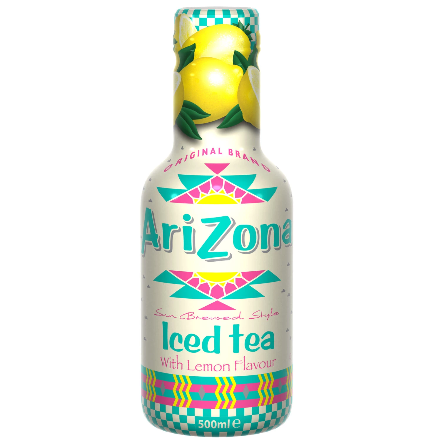 Garrafa Pet 500 Ml Arizona Chá Preto Aroma Limão