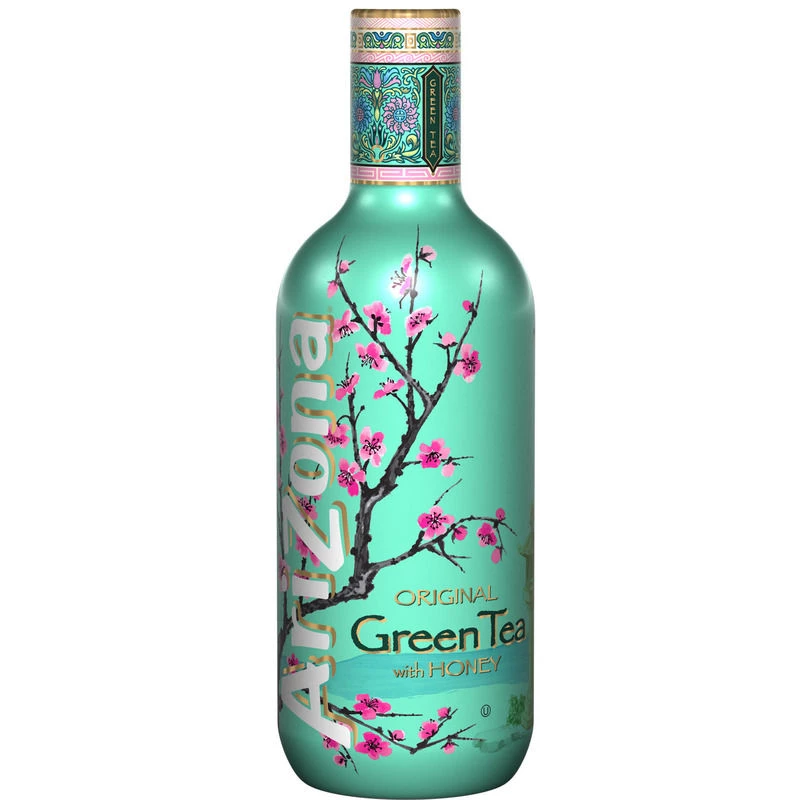 Бутылка Pet 1,5 л, зеленый чай Аризона, медовый вкус
