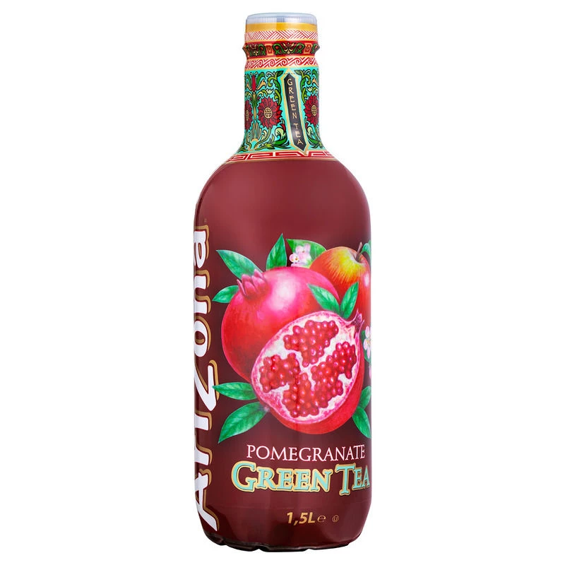 Бутылка для домашних животных 1,5 л, духи Arizona Green Tea Pomegranate