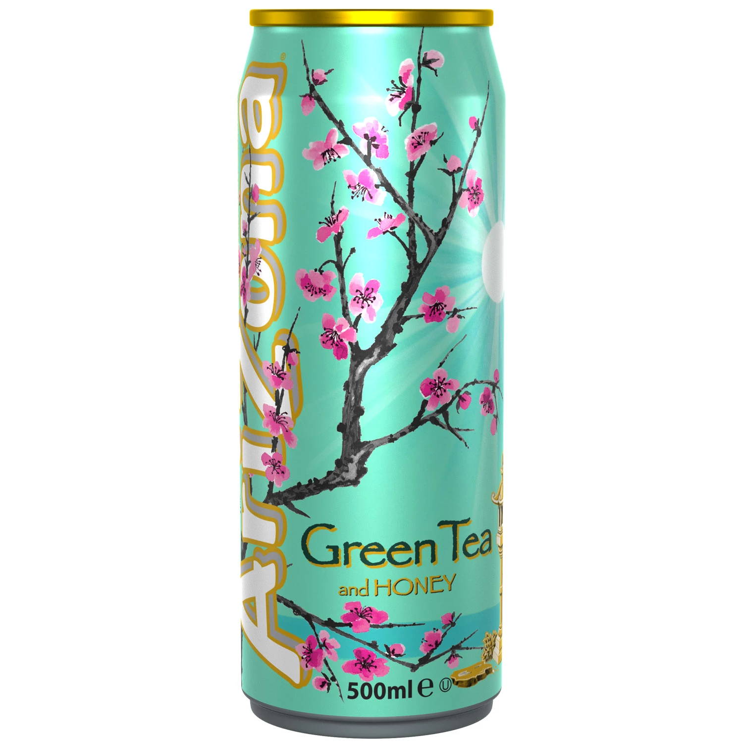 Lata 500 Ml Arizona Chá Verde Sabor Mel