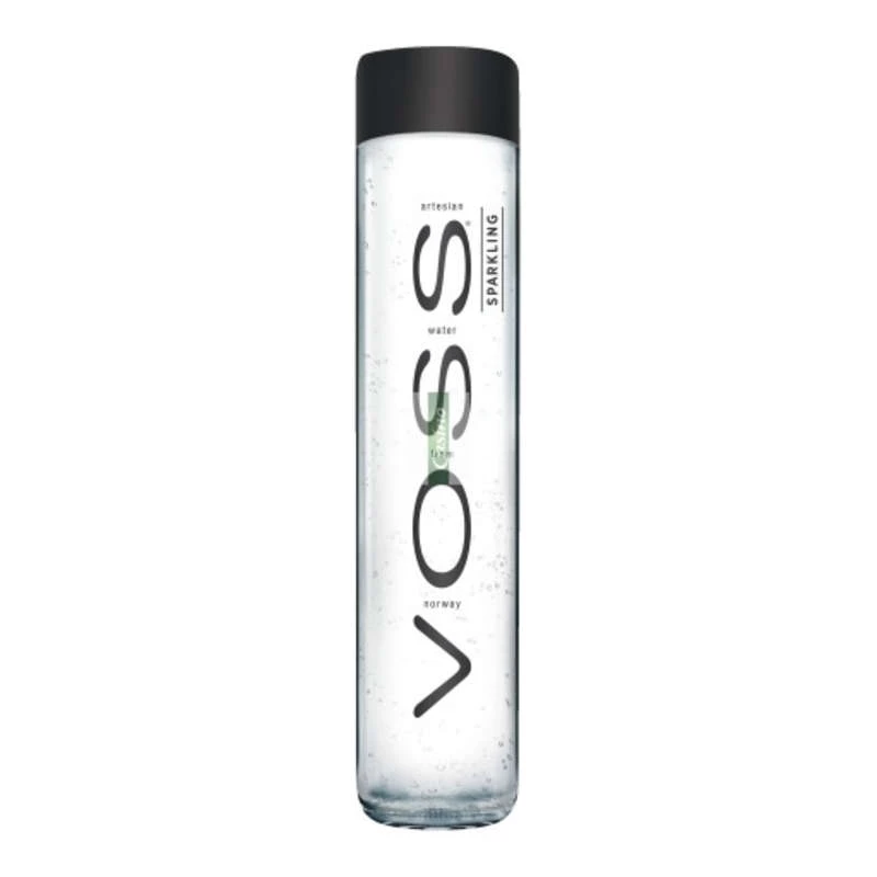 Voss Sparkling Water 80cl Glass