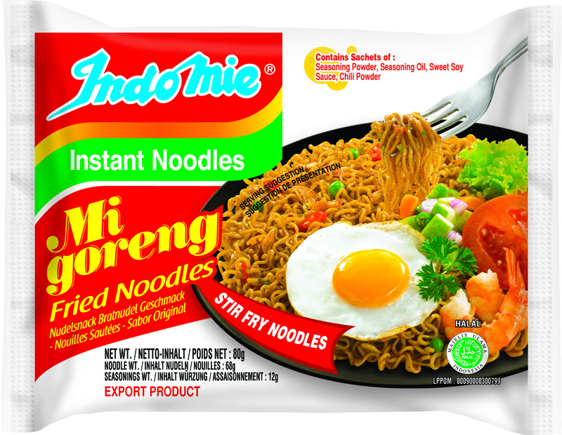 Antaned 方便面 Indomie Mi Goreng (40 X 80 G) 清真 - Indomie