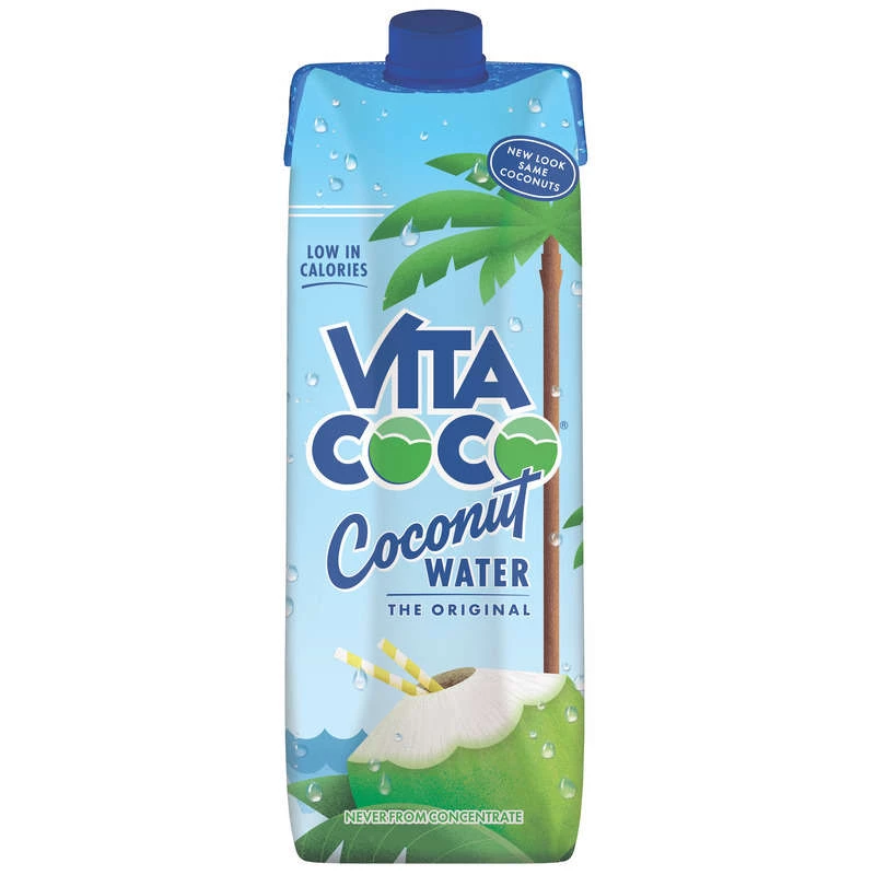 1l Tetra Pack Agua Pura De Coco