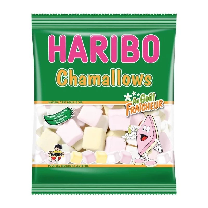 Bonbons Chamallow fleur d'oranger 300g - HARIBO