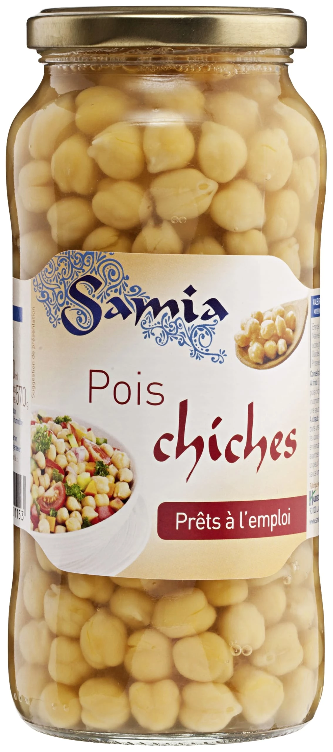 Pois Chiches Bocal 570g