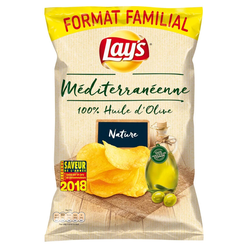 Chips recette méditérannéenne 220g - Lay's
