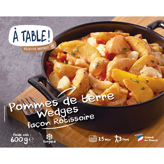 Pommes de terre façon rôtissoire 600g - À TABLE !