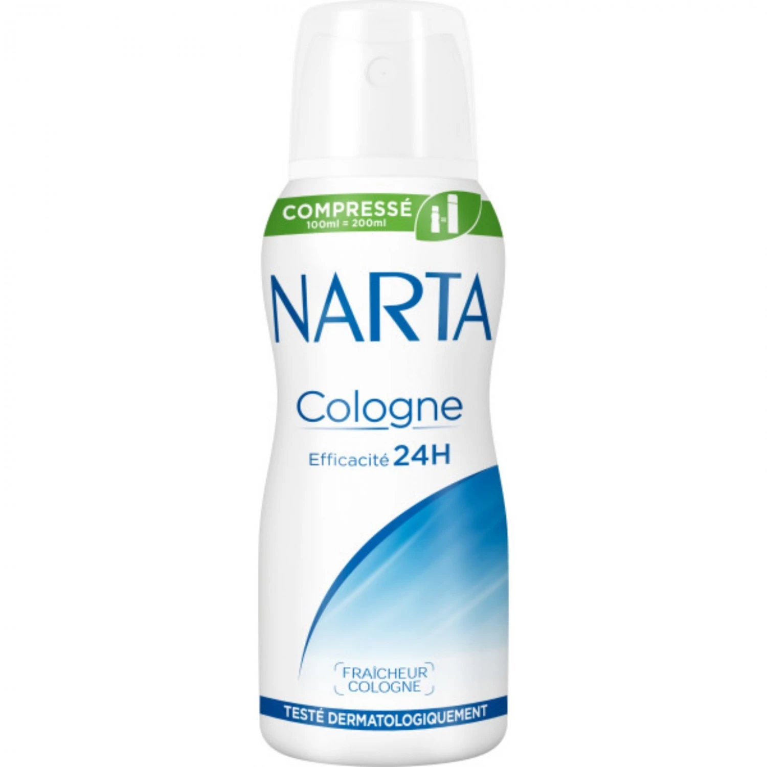 Gecomprimeerde cologne deodorant 24h NARTA spray 100ml