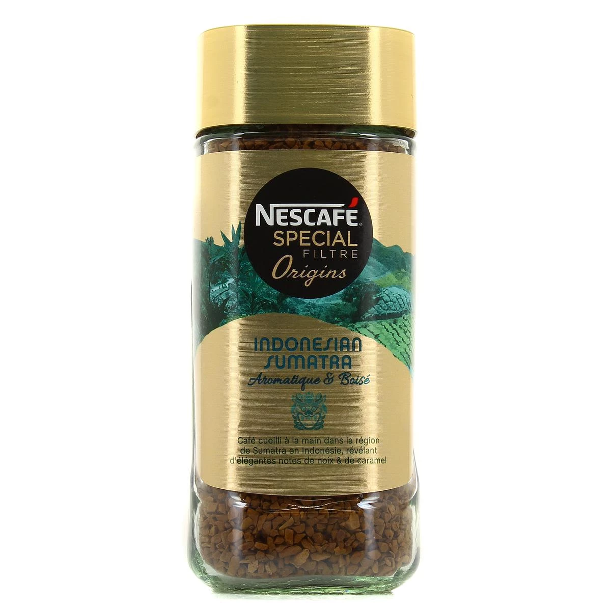 Oploskoffie speciaal filter origine Indonesische sumatra 95g - NESCAFÉ