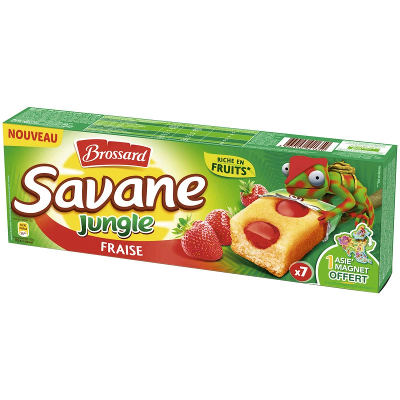 Savane Jungle Fraise 175g - Brossard