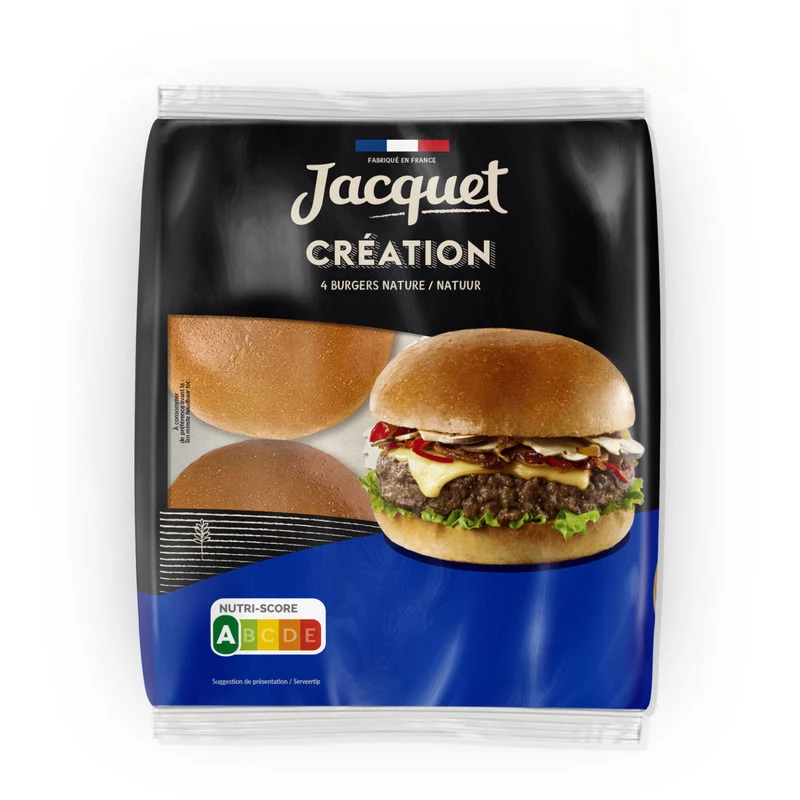 Burger Creation Nature X4 260g - JACQUET