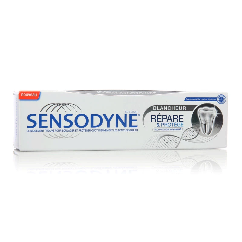 Dentifrice répare & protège blancheur 75ml - SENSODYNE