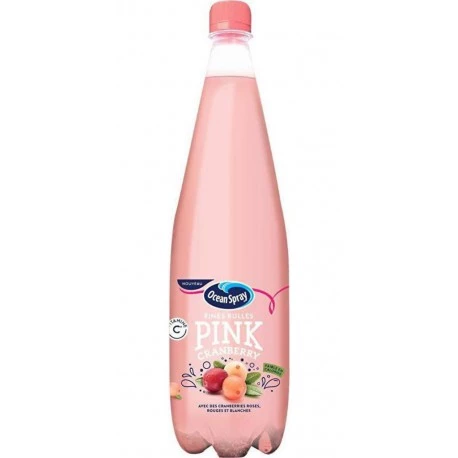 Boisson Fines Bulles Pink Cranberry 1l - Spray Oceano