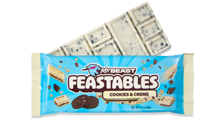 60g Feastables Cookie Creme