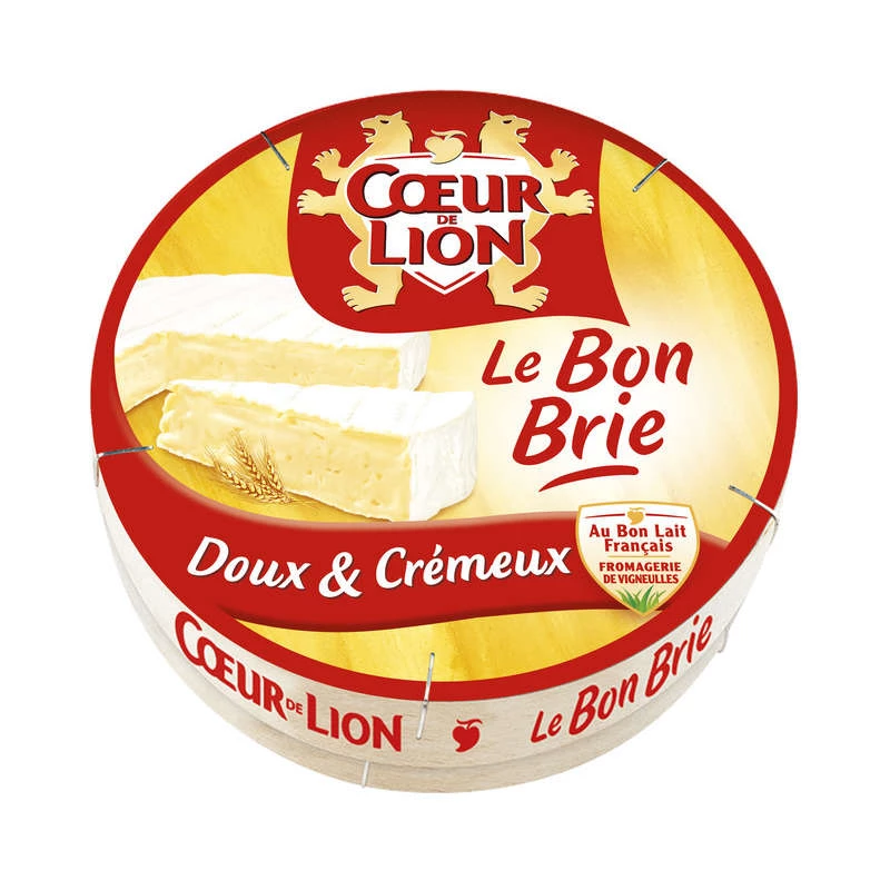Le Bon Brie 450g - COEUR DE LION