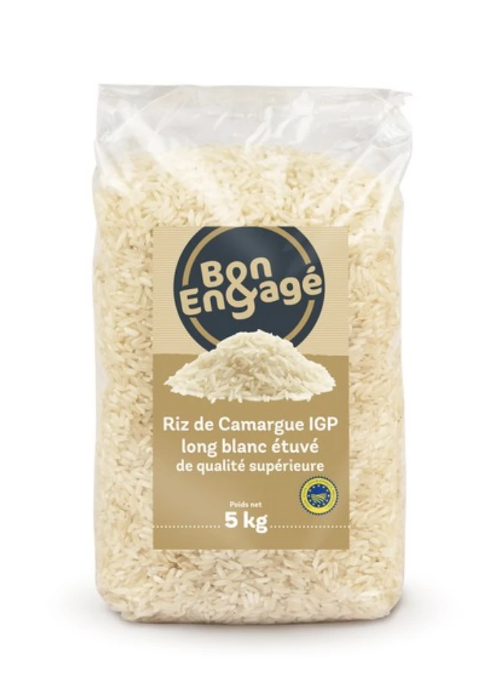 Parboiled Long Rice Camargue Igp Bag 5kg - BON & ENGAGÉ
