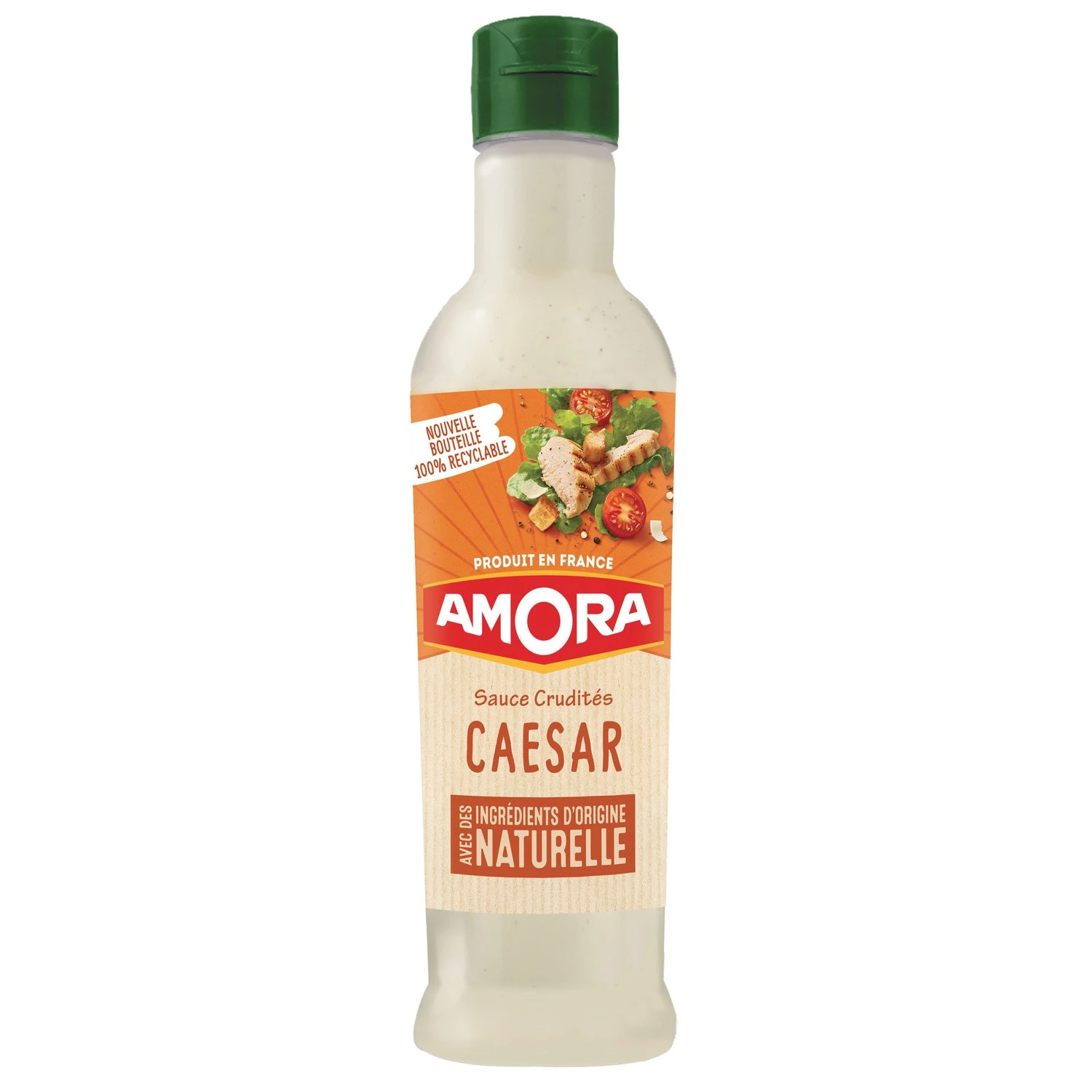 Sauce Caesar 100% Nature, 380ml - AMORA