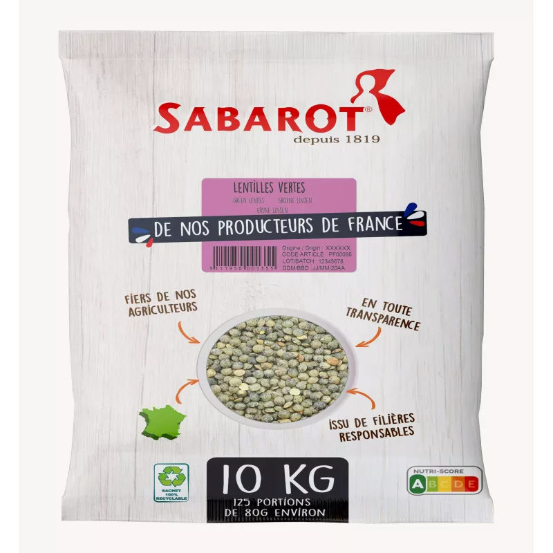 Lens V bag 10kg - SABAROT
