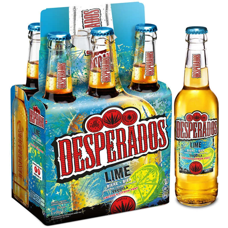 Desperados Lime 6x33cl 3d
