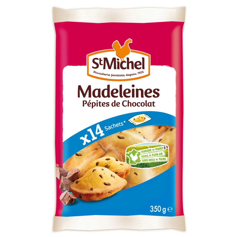 Madeleines petites coco - St Michel
