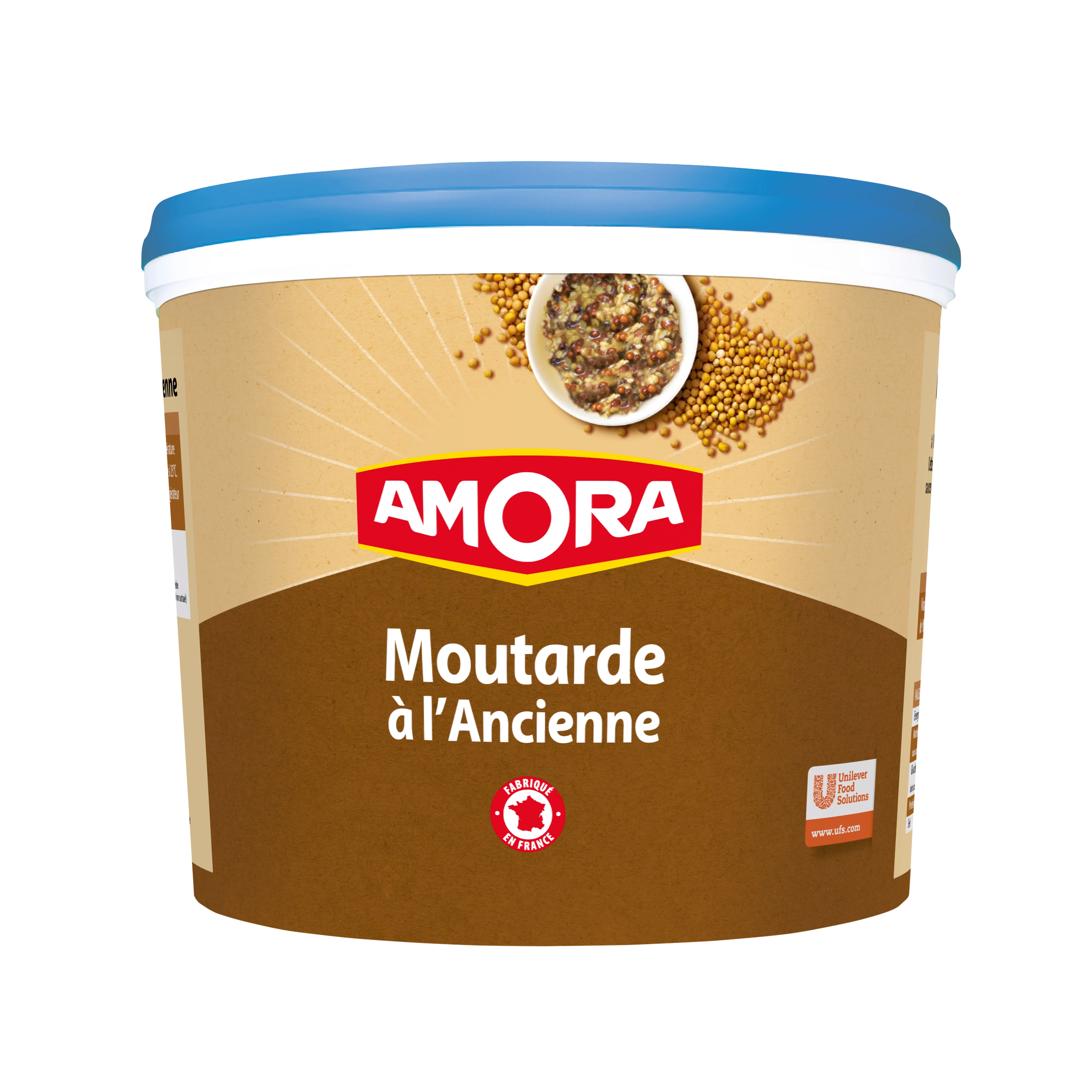 Amora Moutarde à L'ancienne Seau 5kg