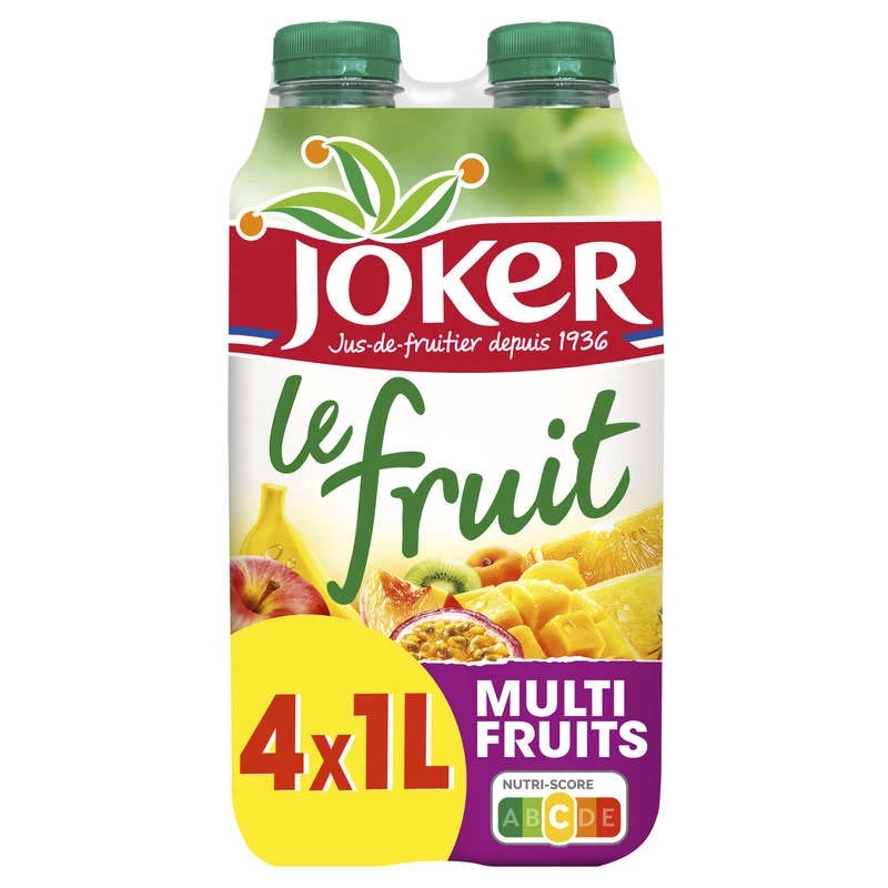 Jus multifruits 4*1L - JOKER
