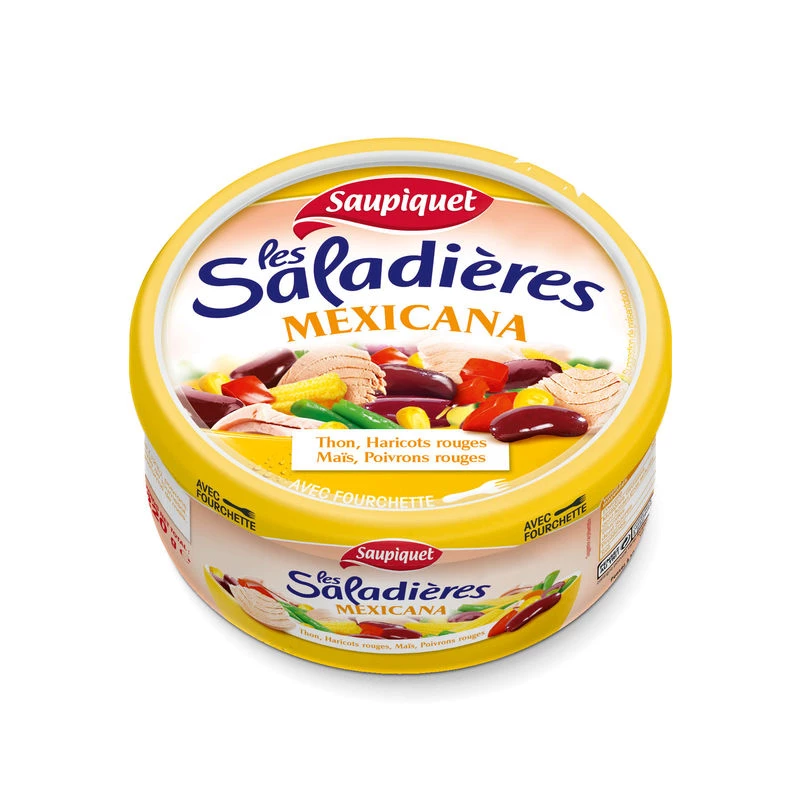 Les Saladières Mexicana, 220g - SAUPIQUET
