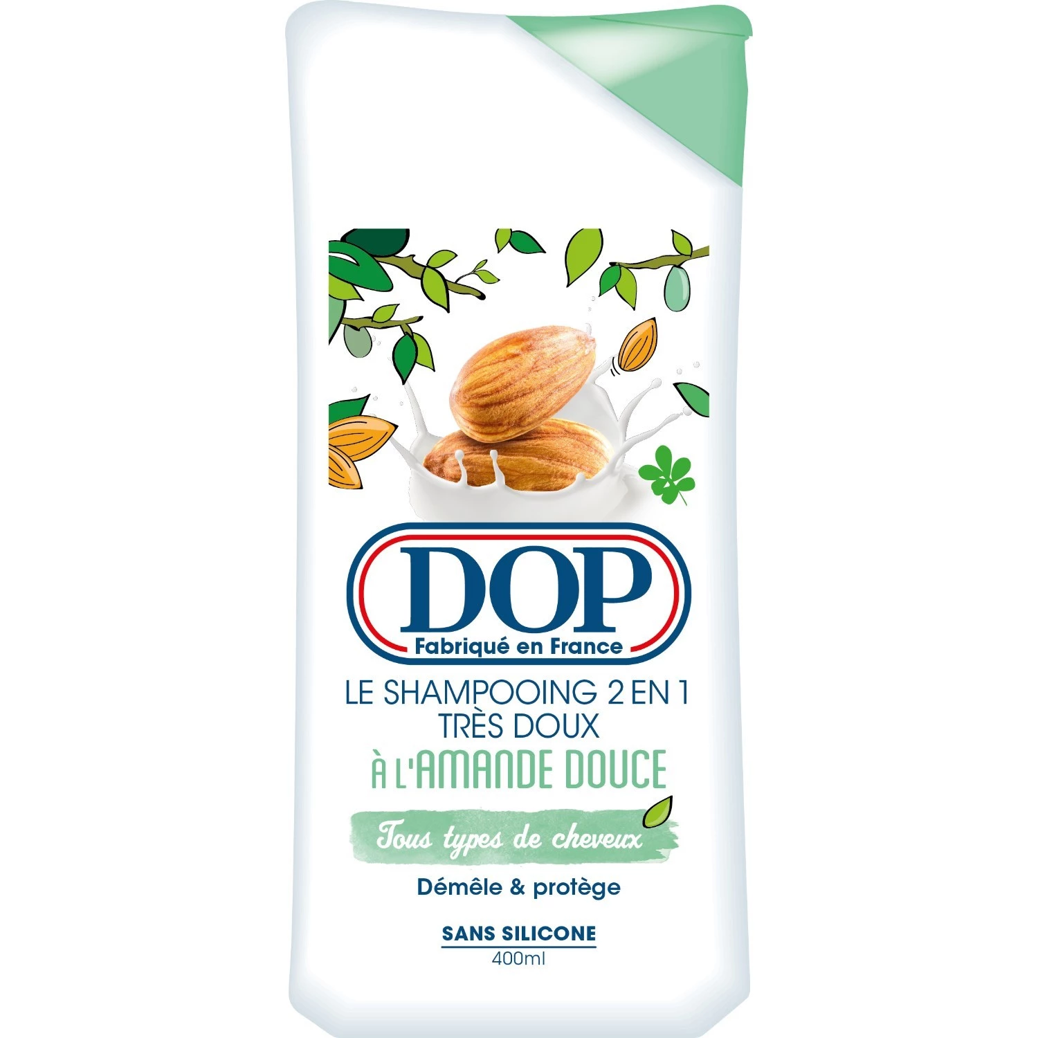 Shampooing à l'amande douce 400ml - DOP