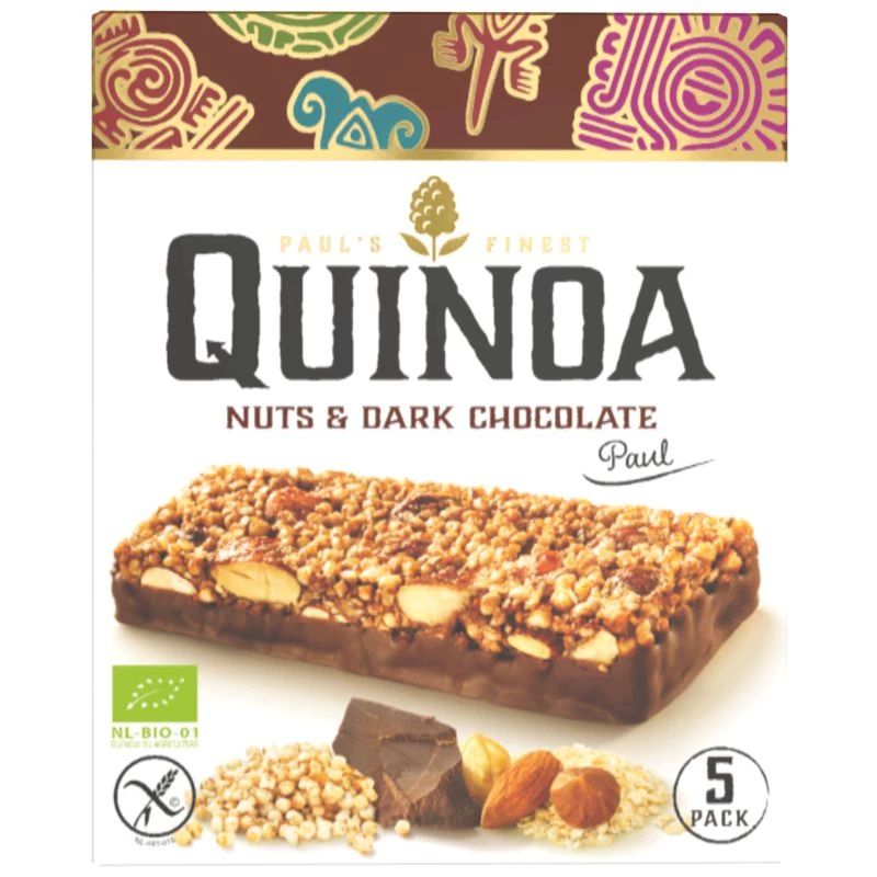 Quinoa chocolat et noisette BIO 125g - PAUL’S QUINOA