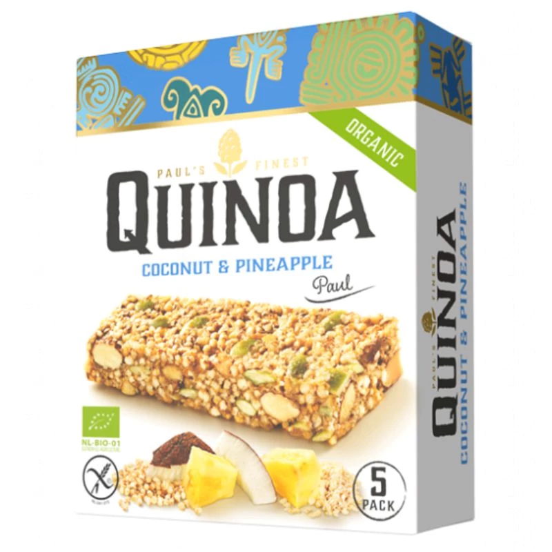 Quinoa ananas et noix de coco BIO 125g - PAUL’S QUINOA