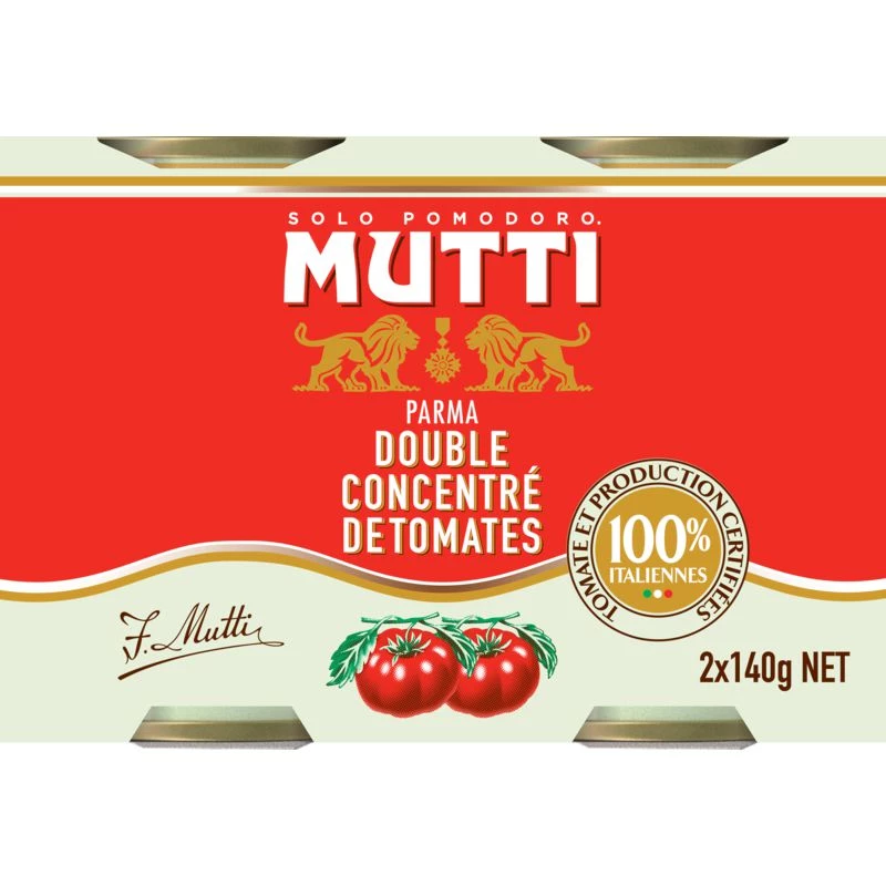 Double concentré de tomates 2x140g - MUTTI
