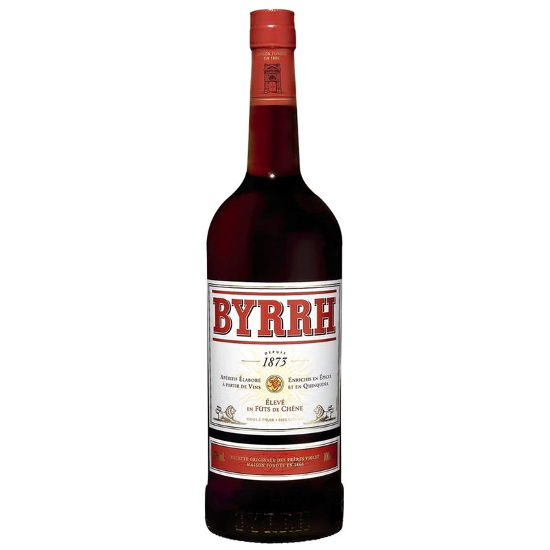 Apéritif à base de vin rouge, 17°, bouteille de 1l, BYRRH