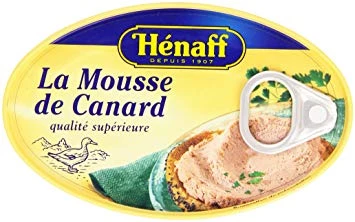 Mousse De Canard Henaff 115g