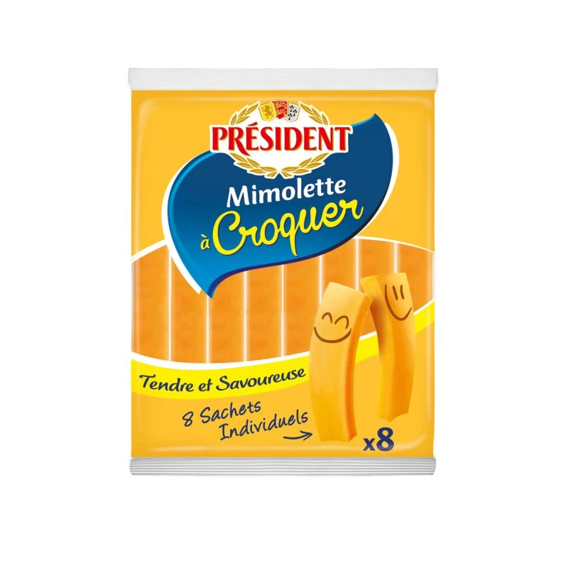 Fromage Mimolette A Croquer 144g - PRESIDENT