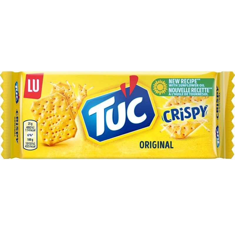 Biscuits crispy original 100g - TUC