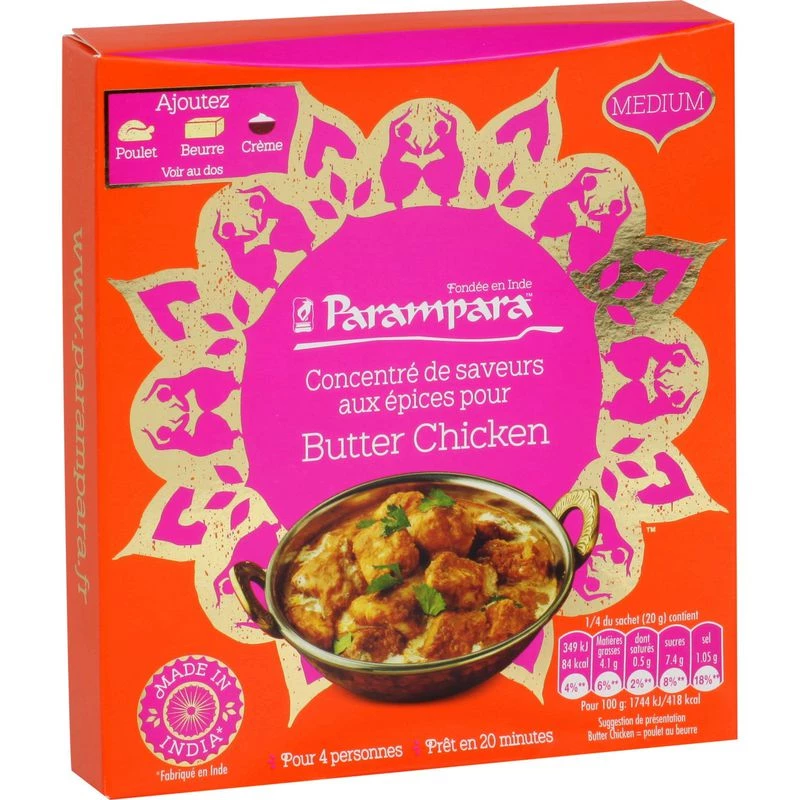 Epices pour Butter chicken 80g - PARAMPARA