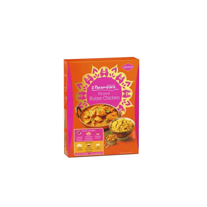 Kit pour Butter Chicken 420g - PARAMPARA