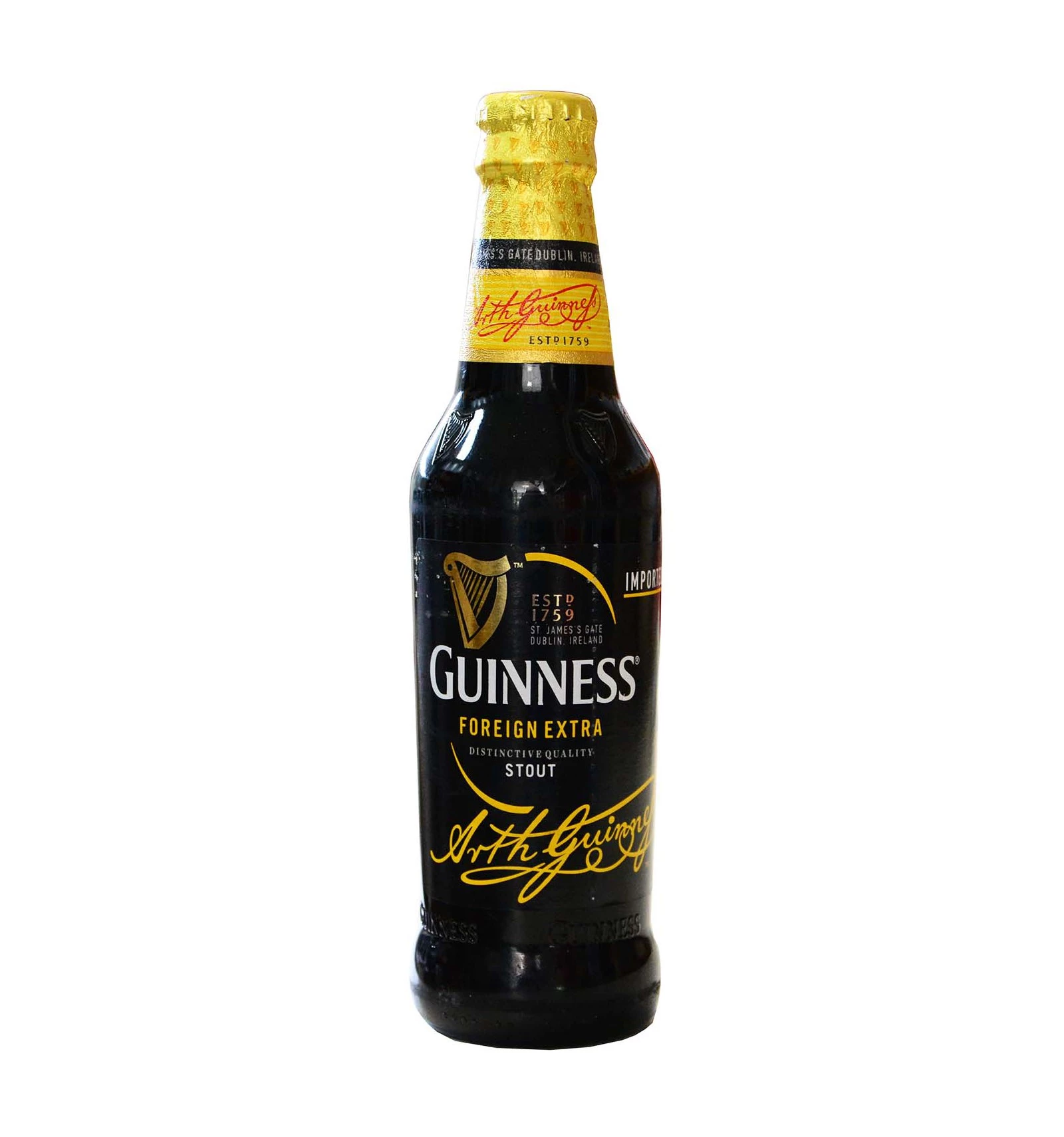 Bière Guinness Estrangeira Extra 75% (24 X 33 Cl) - GUINNESS