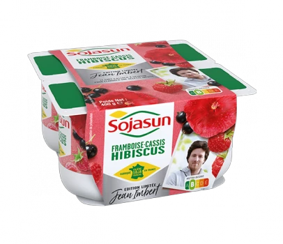 Yaourt Fruits Edition limité 4x100g - SOJASUN