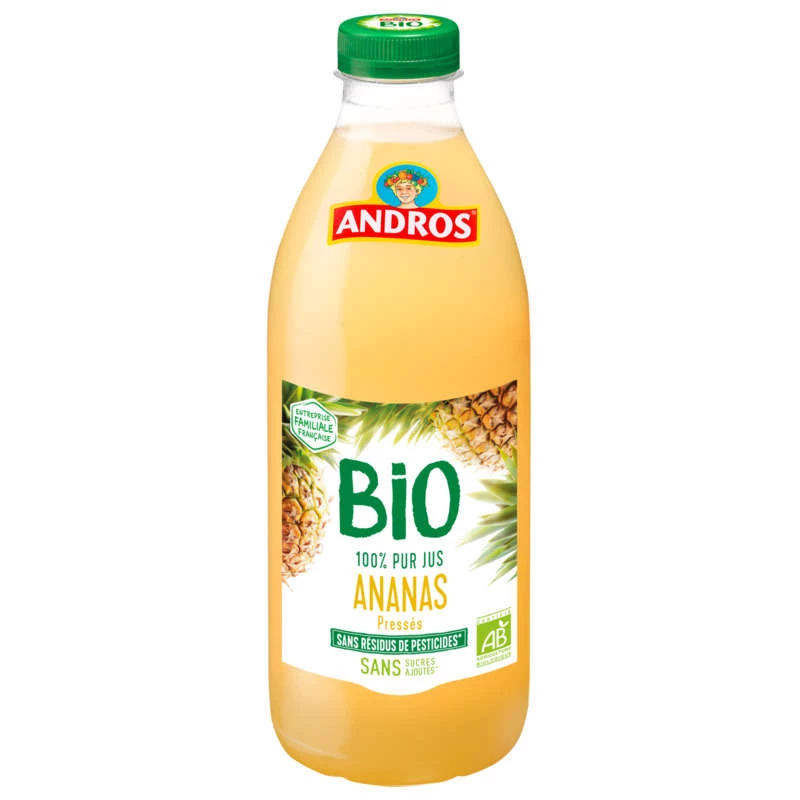 Andros Pj Ananas Bio 75cl