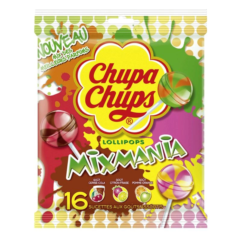 Chupa Chups Mixmania 192g
